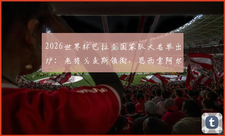 2026世界杯巴拉圭国家队大名单出炉：老将戈麦斯领衔，恩西索阿尔米隆领衔攻击线，完整名单与阵容实力解析